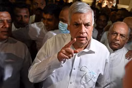 Tổng thống Sri Lanka Ranil Wickremesinghe. (Ảnh: AFP/TTXVN) 