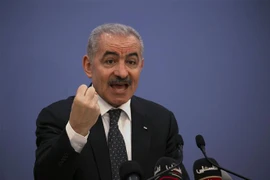 Thủ tướng Palestine Mohammed Shtayyeh. (Nguồn: AFP/TTXVN) 