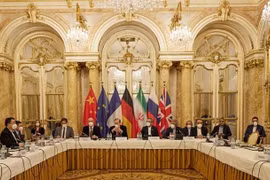 Toàn cảnh vòng đàm phán về việc khôi phục thỏa thuận hạt nhân Iran tại Vienna, Áo. (Ảnh: IRNA/TTXVN) 