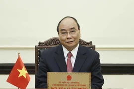Chủ tịch nước Nguyễn Xuân Phúc. (Ảnh: Thống Nhất/TTXVN) 