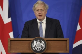 Thủ tướng Anh Boris Johnson. (Ảnh: THX/TTXVN) 