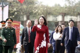 Quyền Chủ tịch nước dự ''Ngày hội sắc xuân trên mọi miền Tổ quốc'