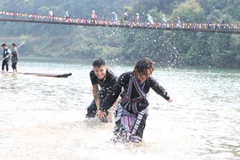 [Photo] Đặc sắc Lễ hội Bun Vốc Nặm của dân tộc Lào ở Lai Châu