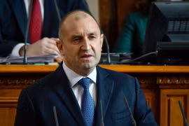 Cựu Tổng thống Bulgaria Rumen Radev. (Ảnh: AFP/TTXVN)