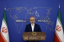 Người phát ngôn Bộ Ngoại giao Iran Nasser Kanaani. (Ảnh: IRNA/TTXVN)