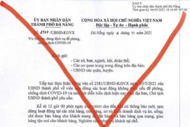 Văn bản giả mạo. (Nguồn: thanhnien.vn) 