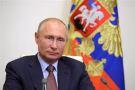 Tổng thống Nga Vladimir Putin. (Nguồn: AFP/TTXVN) 