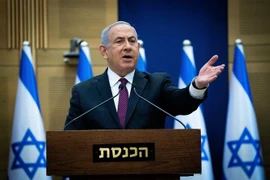 Thủ tướng Israel Benjamin Netanyahu. (Nguồn: THX/TTXVN) 