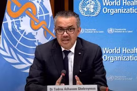 Tổng Giám đốc WHO Tedros Adhanom Ghebreyesus. (Nguồn: THX/TTXVN) 