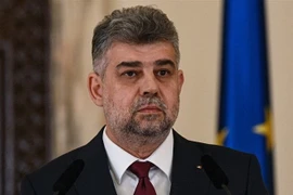 Thủ tướng Romania Marcel Ciolacu. (Ảnh: AFP/TTXVN)