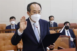 Phó Thủ tướng kiêm Bộ trưởng Kế hoạch và Tài chính Hàn Quốc Choo Kyung-ho. (Ảnh: Yonhap/TTXVN) 