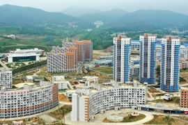Một góc Bình Nhưỡng, Triều Tiên. (Ảnh: KCNA/TTXVN)