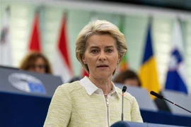 Chủ tịch EC Ursula von der Leyen. (Ảnh: AFP/TTXVN) 