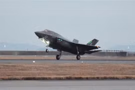 Máy bay chiến đấu F-35B của Mỹ. (Nguồn: AFP/TTXVN) 