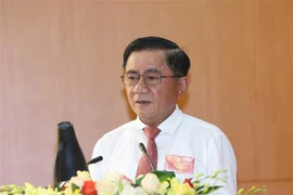 Ông Trần Cẩm Tú, Bí thư Trung ương Đảng, Chủ nhiệm Uỷ ban Kiểm tra Trung ương. (Ảnh: Phương Hoa/TTXVN) 