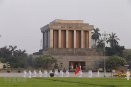 Lăng Chủ tịch Hồ Chí Minh. (Ảnh: Anh Tuấn/TTXVN) 