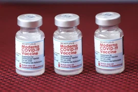 Vaccine Moderna phòng COVID-19. (Ảnh: Minh Quyết/TTXVN) 