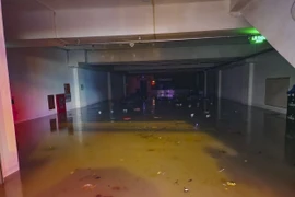 [Photo] Thành phố Điện Biên Phủ ngập sâu sau cơn mưa lớn