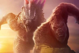 Kong (phải) và Godzilla hợp tác đánh bại kẻ thù trong phim mới. (Nguồn: Warner Bros)