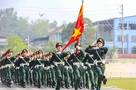 70 năm Chiến thắng Điện Biên Phủ: Hợp luyện các khối diễu binh Quân đội