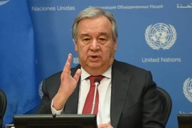 Tổng Thư ký Liên hợp quốc Antonio Guterres. (Ảnh: AFP/TTXVN)