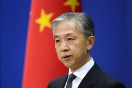 Người phát ngôn Bộ Ngoại giao Trung Quốc. (Ảnh: Kyodo/TTXVN)