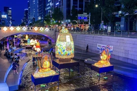 [Photo] Triển lãm đèn lồng truyền thống Seoul mừng Đại lễ Phật đản