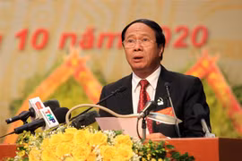 Ông Lê Văn Thành, Ủy viên Trung ương Đảng, Bí thư Thành ủy, Chủ tịch Hội đồng Nhân dân thành phố. (Ảnh: An Đăng/TTXVN) 
