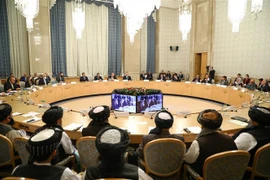 Một hội nghị quốc tế về hòa bình của Afghanistan ở Moskva, Nga. (Nguồn: AFP/TTXVN) 