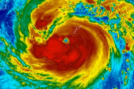 Hình ảnh về cơn bão. (Nguồn: yaleclimateconnections.org) 