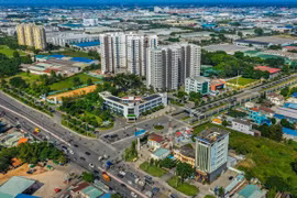 Một khu công nghiệp ở tỉnh Bình Dương. (Ảnh: Chí Tưởng/TTXVN)