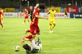 [Photo] Nhìn lại những hình ảnh đáng nhớ trong trận Việt Nam-Malaysia