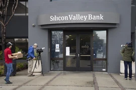 Trụ sở ngân hàng Silicon Valley Bank (SVB) ở bang California, Mỹ ngày 10/3/2023. (Ảnh: THX/TTXVN)