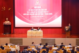 Bộ trưởng Ngoại giao Bùi Thanh Sơn phát biểu khai mạc. (Ảnh: Doãn Tấn/TTXVN)