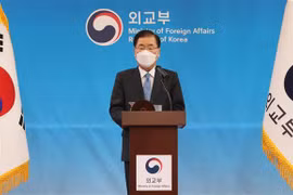 Tân Ngoại trưởng Hàn Quốc Chung Eui-yong. (Nguồn: Yonhap/TTXVN) 