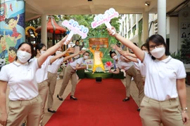[Photo] Hà Nội: Các trường mầm non sẵn sàng để đón trẻ tới trường