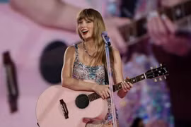 Nữ ca sỹ Taylor Swift. (Ảnh: Getty Images/TTXVN)
