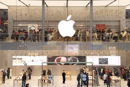 Một cửa hàng của Apple ở Thành Đô, tỉnh Tứ Xuyên, Trung Quốc. (Nguồn: VCG)