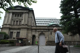 Trụ sở Ngân hàng Trung ương Nhật Bản (BOJ) tại thủ đô Tokyo. (Ảnh: AFP/ TTXVN)