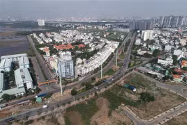 Một góc Thành phố Hồ Chí Minh. (Nguồn: TTXVN) 