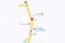 Khu vực xảy ra vụ tai nạn. (Nguồn: Google Maps) 