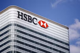 Trụ sở HSBC tại London, Anh. (Nguồn: AFP/TTXVN) 