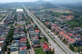 Thành phố Lào Cai ngày nay. (Ảnh: Quốc Khánh/TTXVN) 