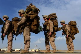Binh sỹ Mỹ tại Afghanistan. (Nguồn: AFP/TTXVN) 