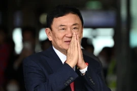 Cựu Thủ tướng Thái Lan Thaksin Shinawatra. (Ảnh: AFP/TTXVN)