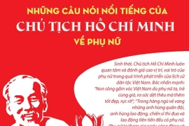 Những câu nói nổi tiếng của Chủ tịch Hồ Chí Minh về vai trò của phụ nữ