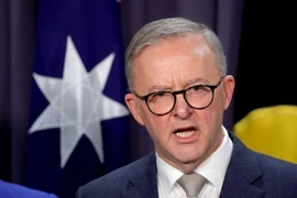 Thủ tướng Australia Anthony Albanese. (Ảnh: Getty Images/TTXVN)