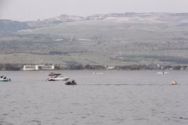 [Photo] Biển hồ Galilee - hồ nước ngọt lớn nhất ở Israel