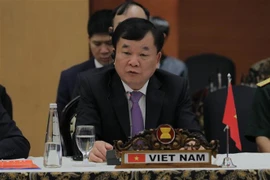 Thượng tướng Hoàng Xuân Chiến. (Ảnh: Đào Trang/TTXVN)