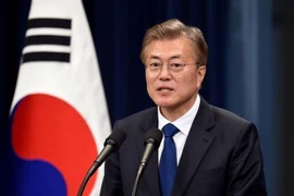 Tổng thống Hàn Quốc Moon Jae-in. (Ảnh: IRNA/TTXVN) 